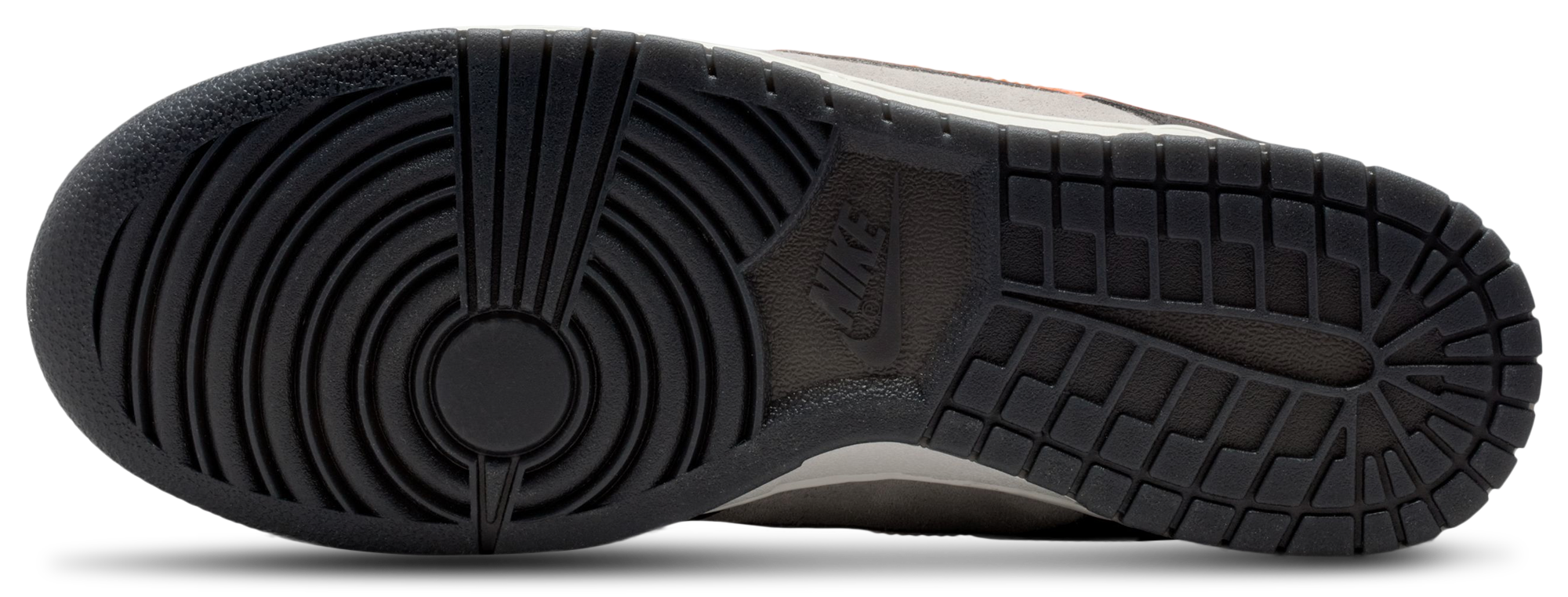 Nike Dunk Low Retro Premium - Medium Grey/Orange Peel/Black - Image 5