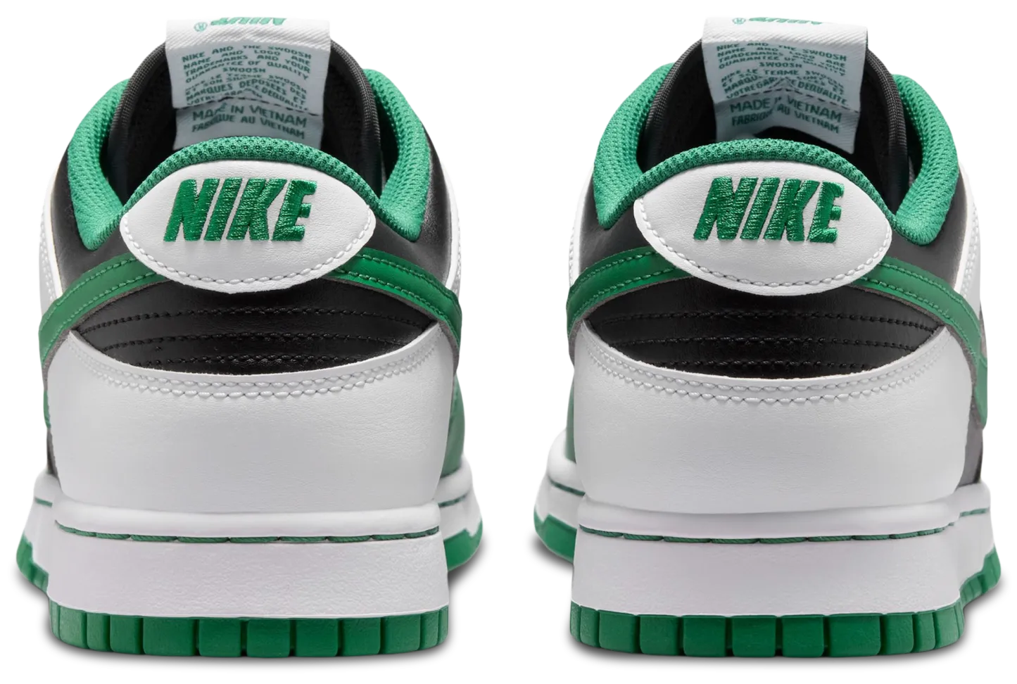 Nike Dunk Low Retro RIV - Black/Clover/White - Image 3