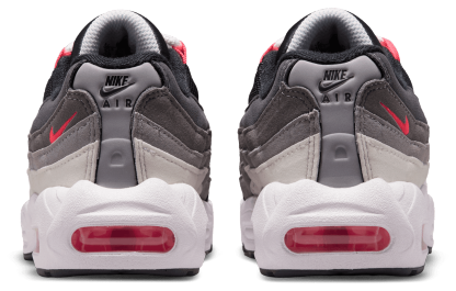 Nike Air Max 95 童款 - Anthracite/Solar Red - Image 3