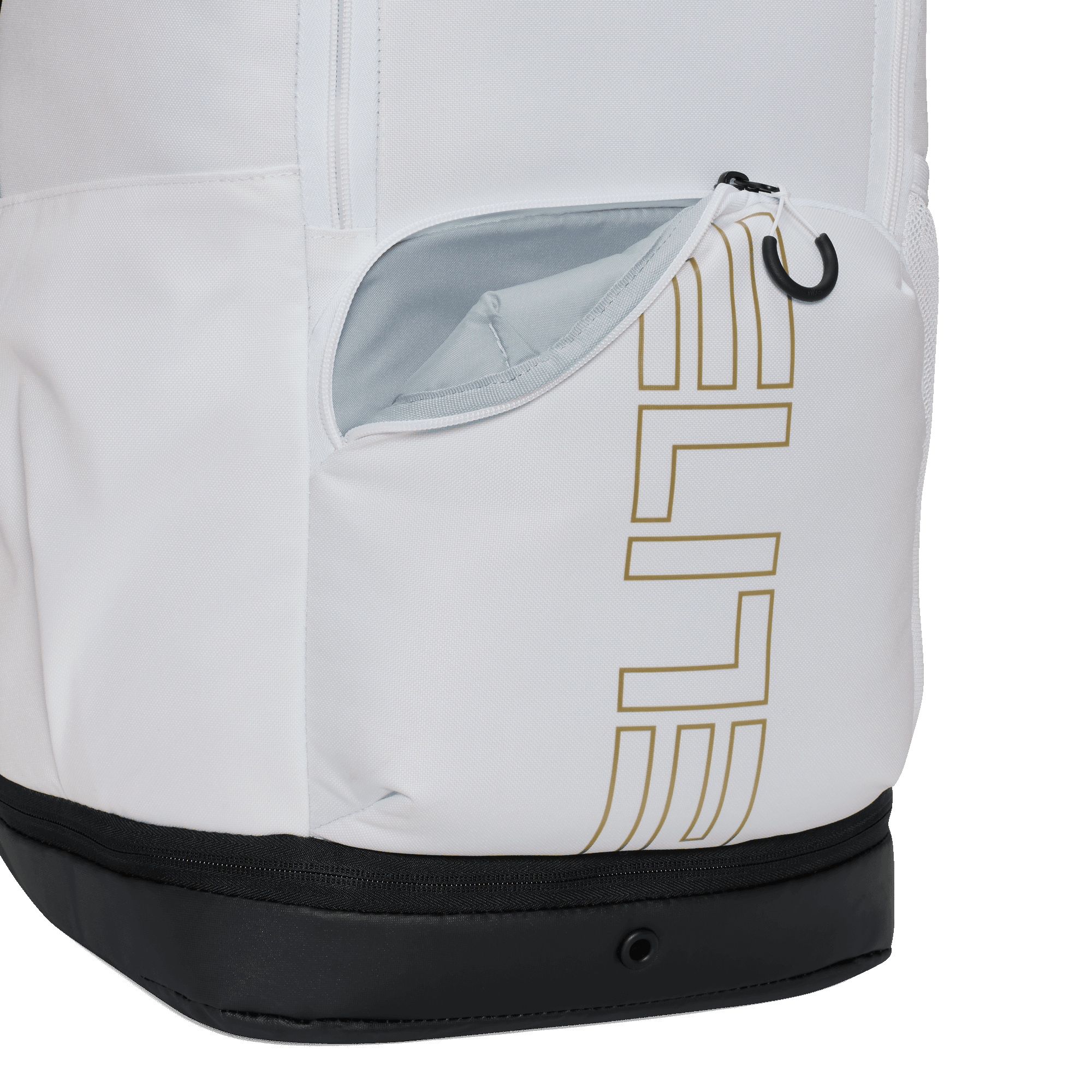 Nike Varsity Elite Backpack - Metallic Gold/White - Image 6