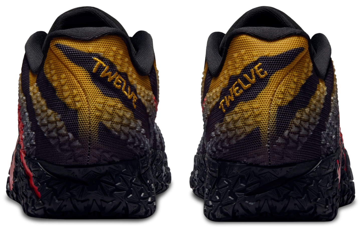 Nike JA 3 - Bright Crimson/Anthracite/Yellow Ocher - Image 3