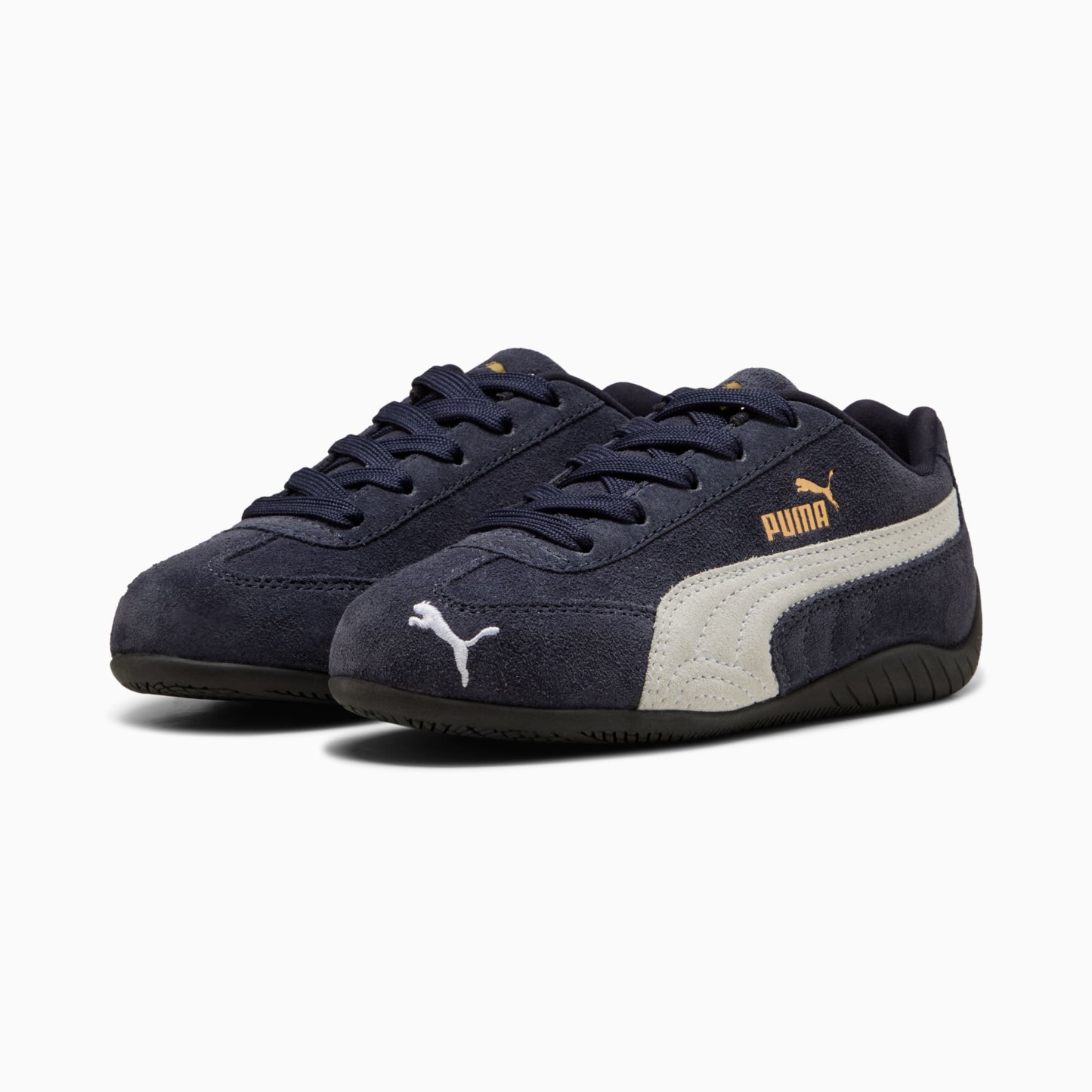 Speedcat OG Little Kids' Sneakers - New Navy-PUMA White - 4
