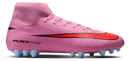Nike Zm Superfly 10 Academy AG - Black/Magic Flamingo/Total Crimson - Image 1