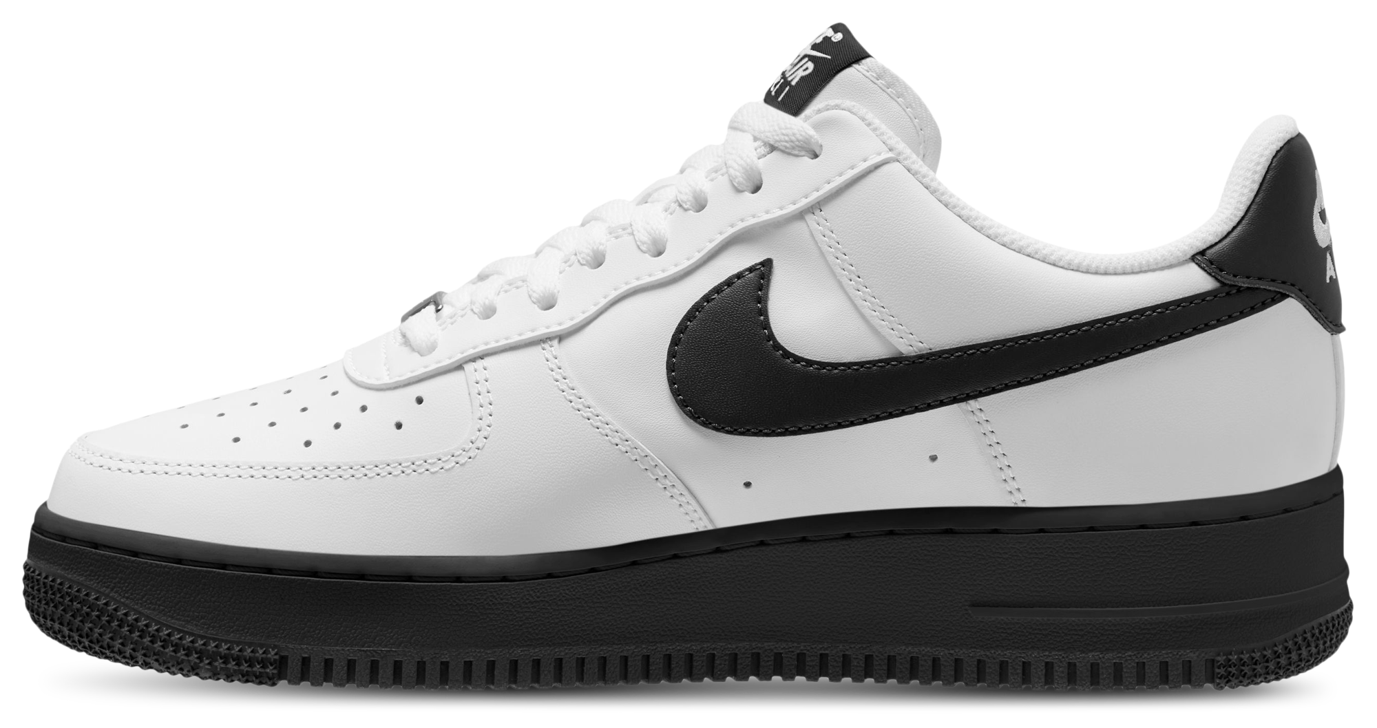 Nike Air Force 1 Low '07 - White/Black - Image 2