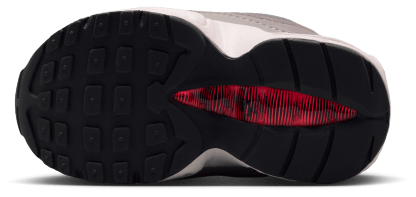 Nike Air Max 95 童款 - Gray/Red - Image 5