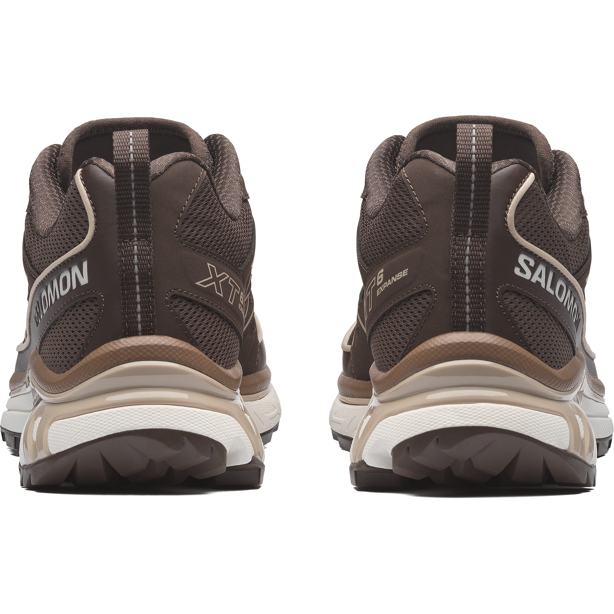 Salomon XT-6 EXPANSE - Earth Brown / White Pepper / Coyote Brown - View 4