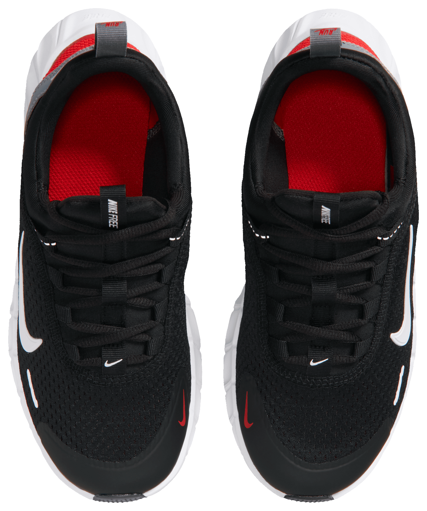 Nike Free Ride 童款 - Black/White/Cool Grey - Image 4