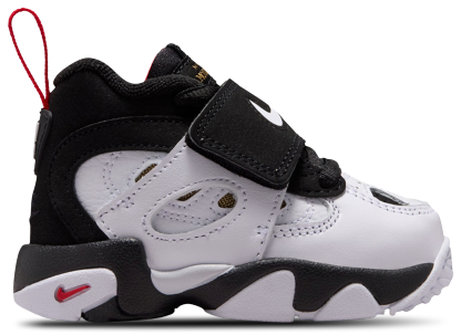 Nike Air Diamond Turf II 童款 - White/Gold/Black - Image 1