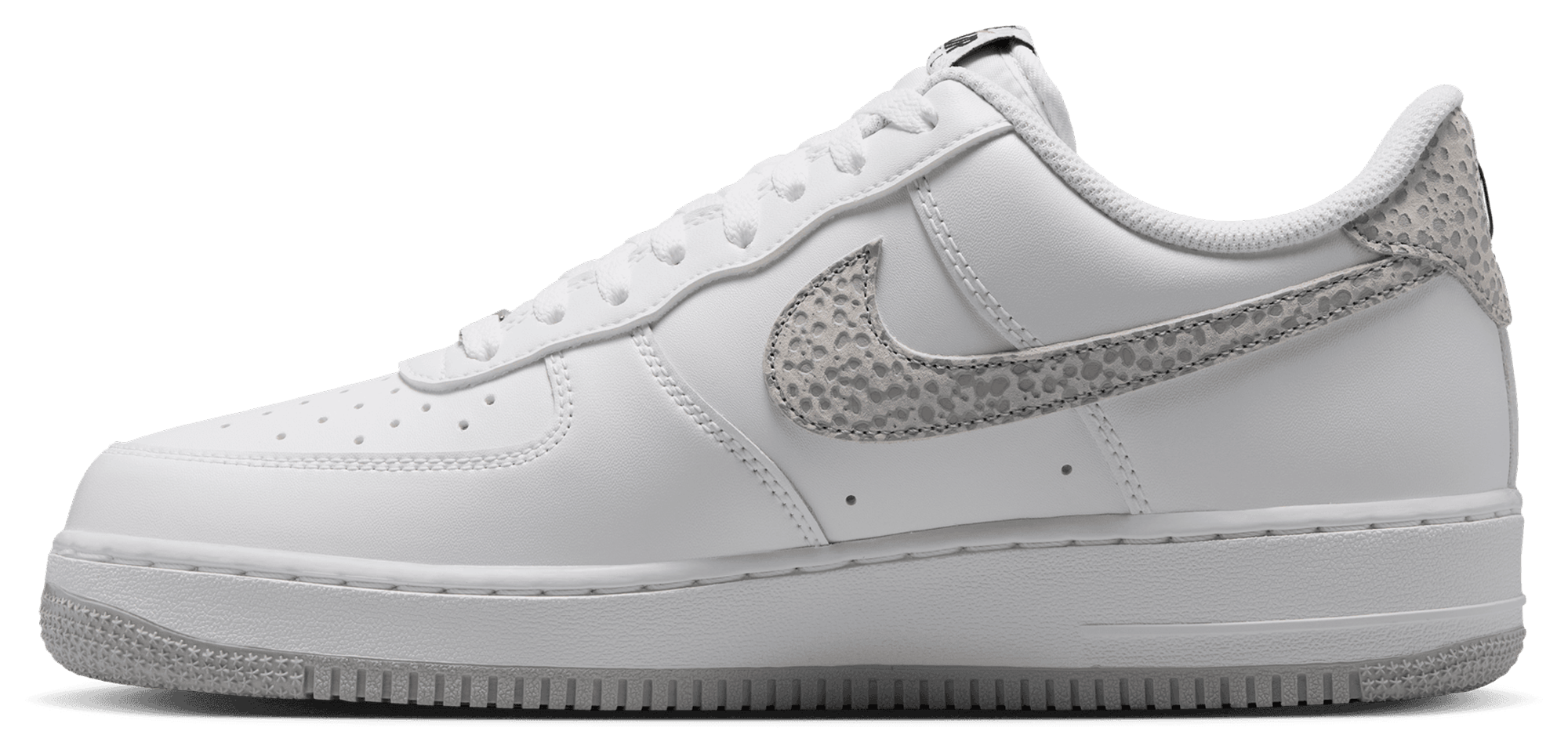 Nike Air Force 1 Low LE - Black/White/Gray - Image 2