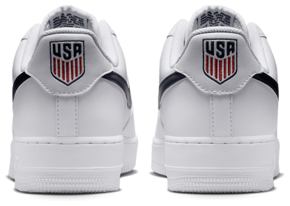 Nike Air Force 1 Low US - White/Midnight Navy/University Red - Image 3