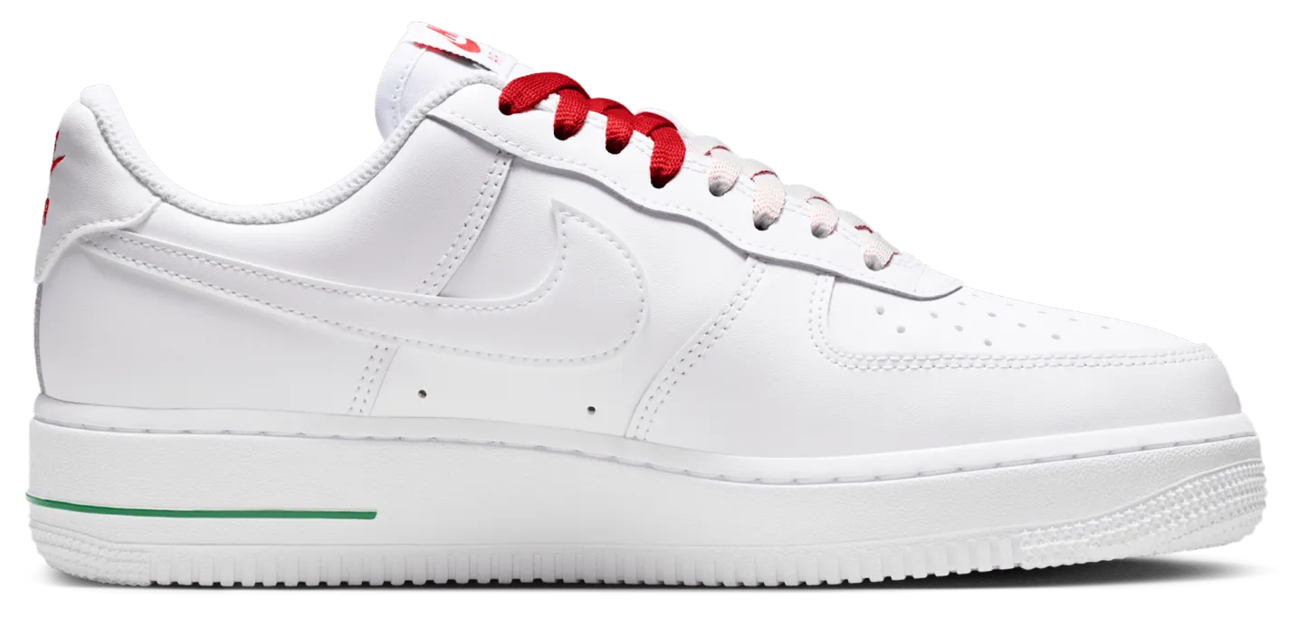 Nike Air Force 1 '07 SE - White/Sport Red/White - Image 1