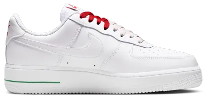Nike Air Force 1 '07 SE - White/Sport Red/White - Image 1