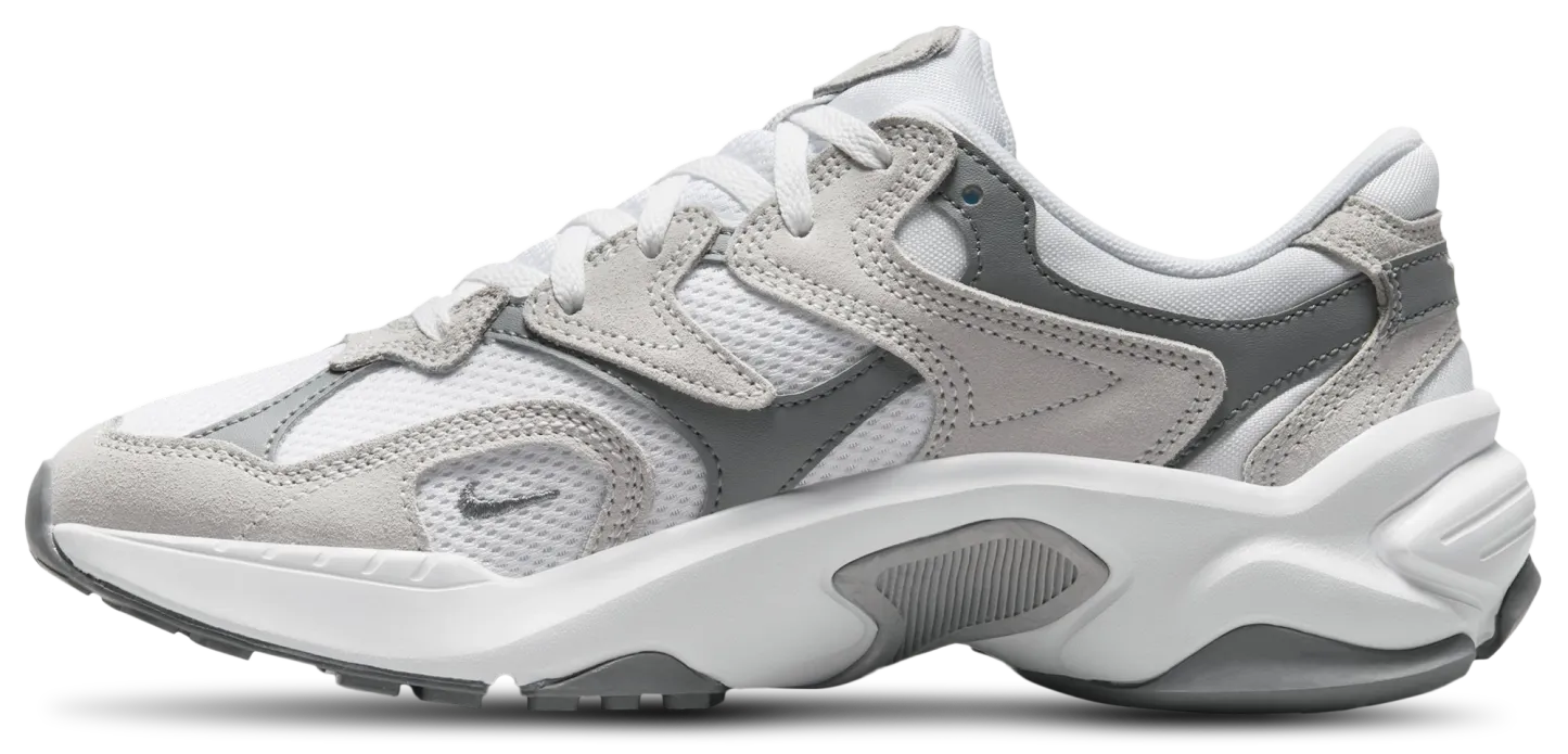 Nike AL8 - White/Metallic Silver/Smoke Grey - Image 2