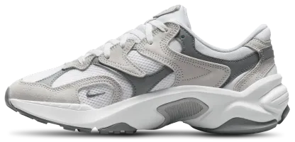 Nike AL8 - White/Metallic Silver/Smoke Grey - Image 2