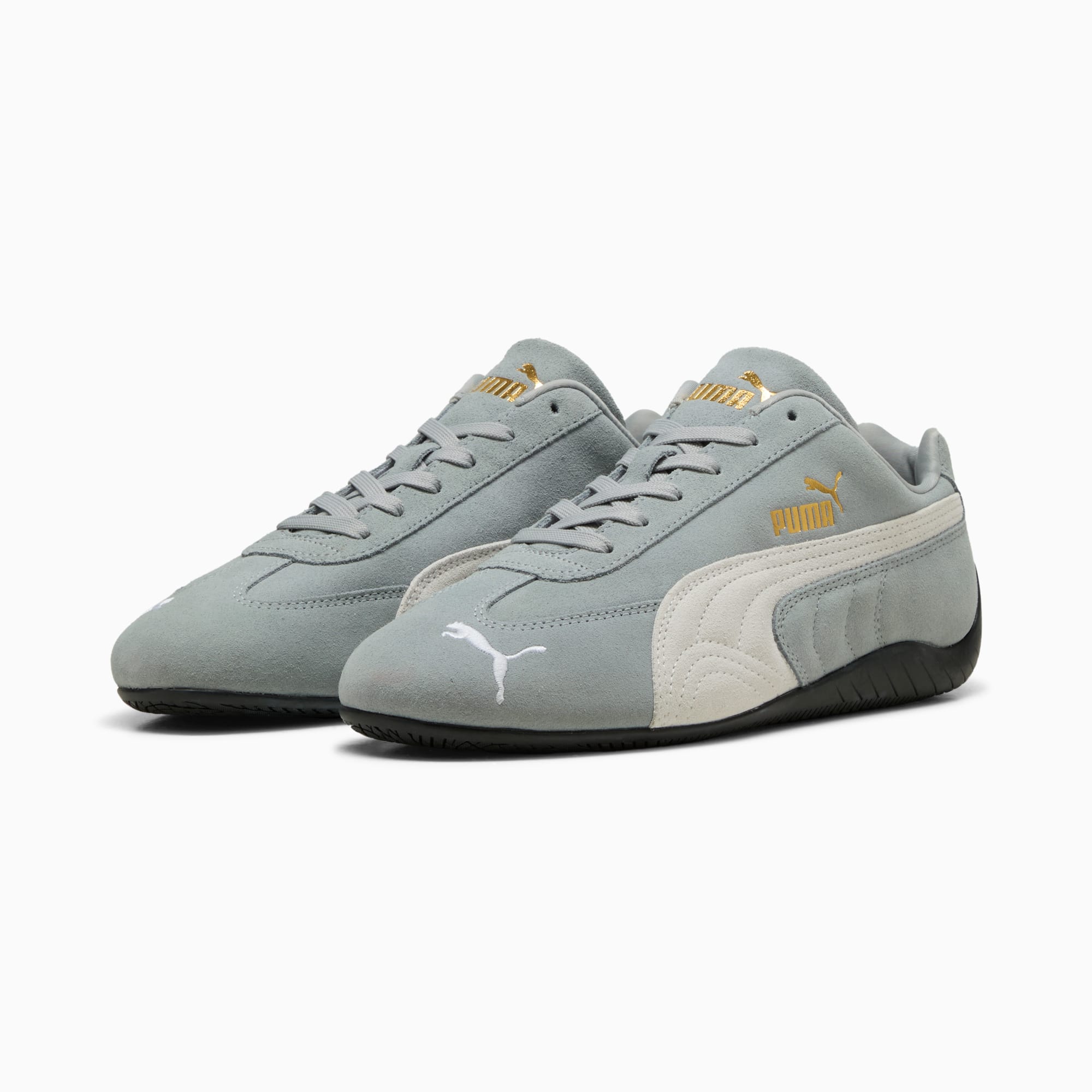 Speedcat OG Sneakers - Cool Mid Gray-PUMA White - 4