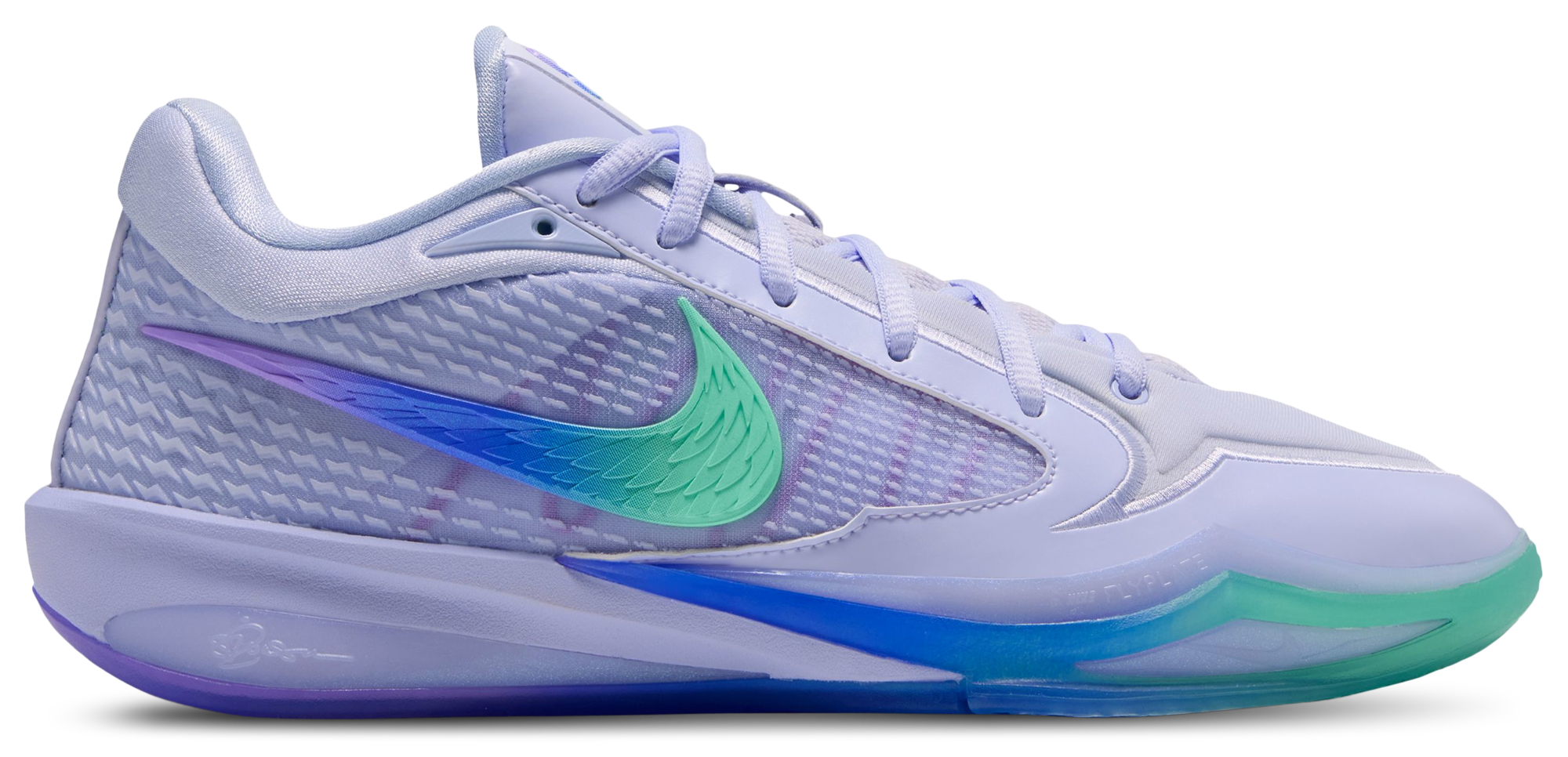 Nike Sabrina 4 - Palest Purple/Green Glow - Image 1