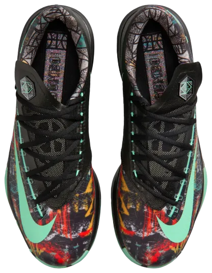Nike Zoom KD 6 - Multi/Green Glow/Black - Image 4