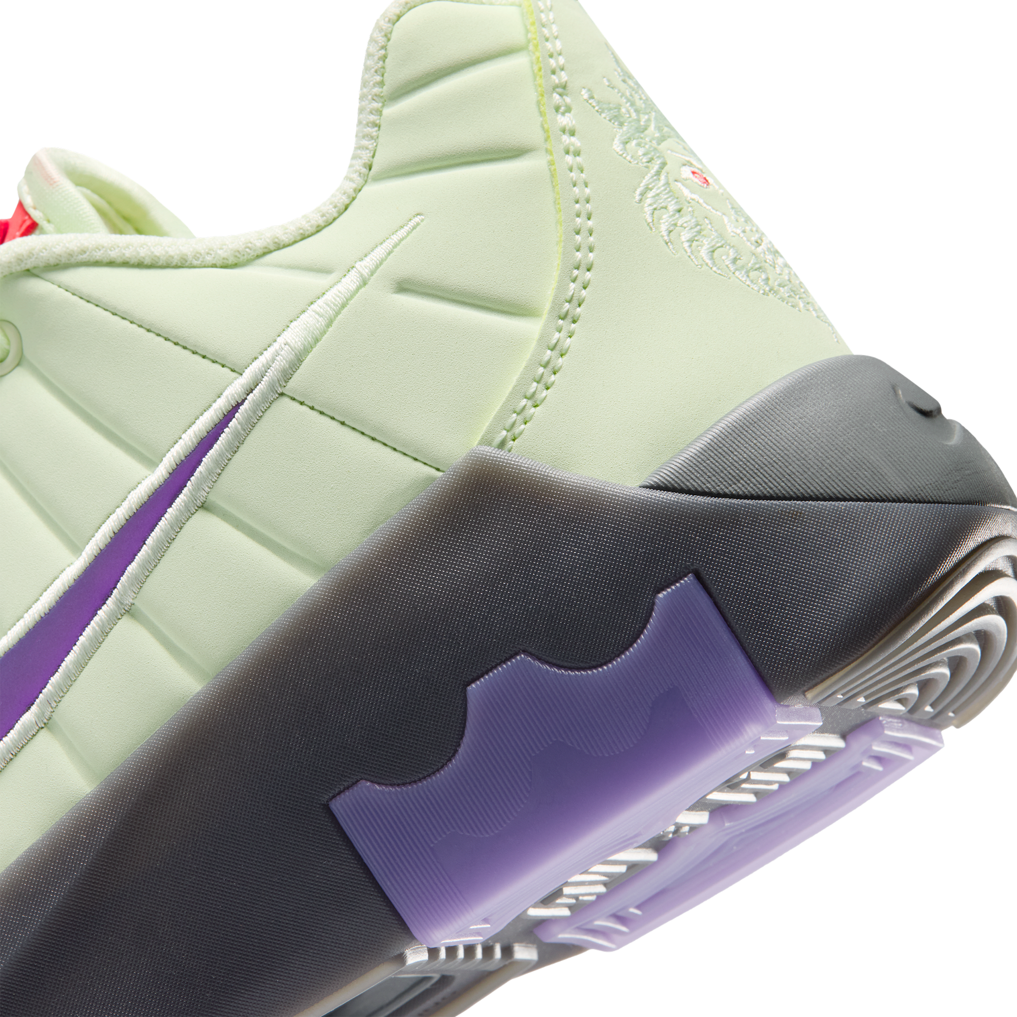 Nike Lebron Witness IX 童款 - Color/Volt Tint/Multi - Image 8