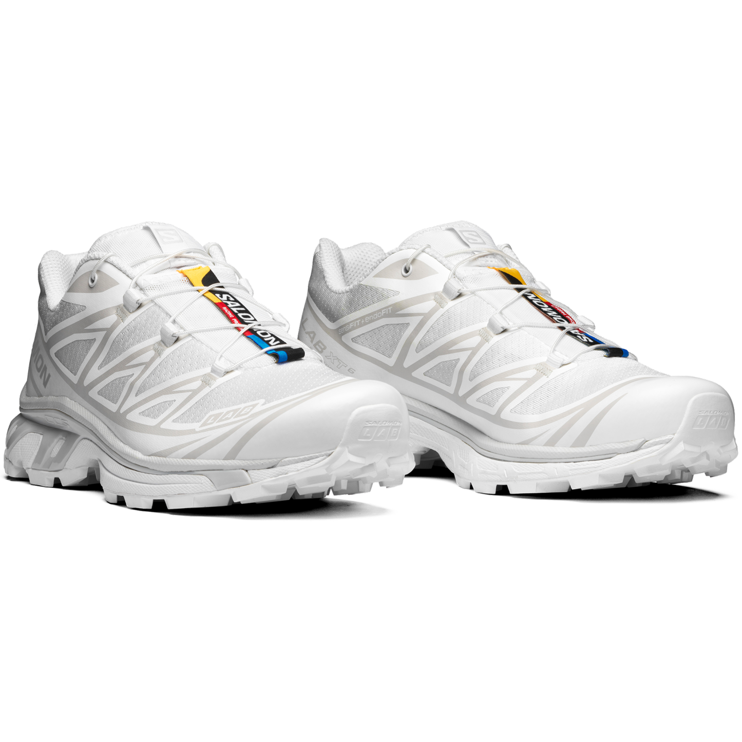 Salomon XT-6 - White / White / Lunar Rock - View 5