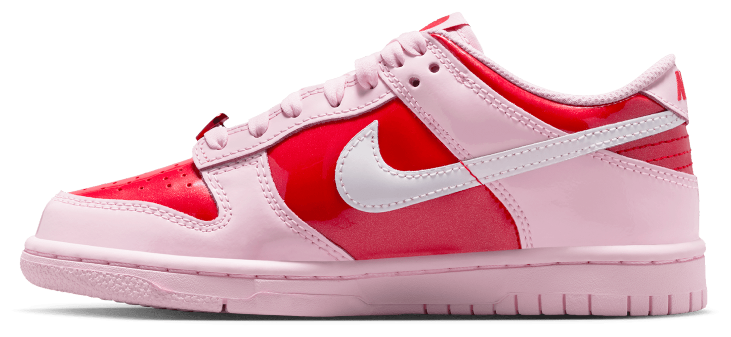 Nike Dunk Low Valentine's Day 童款 - Red/Pink Foam/Summit White - Image 2