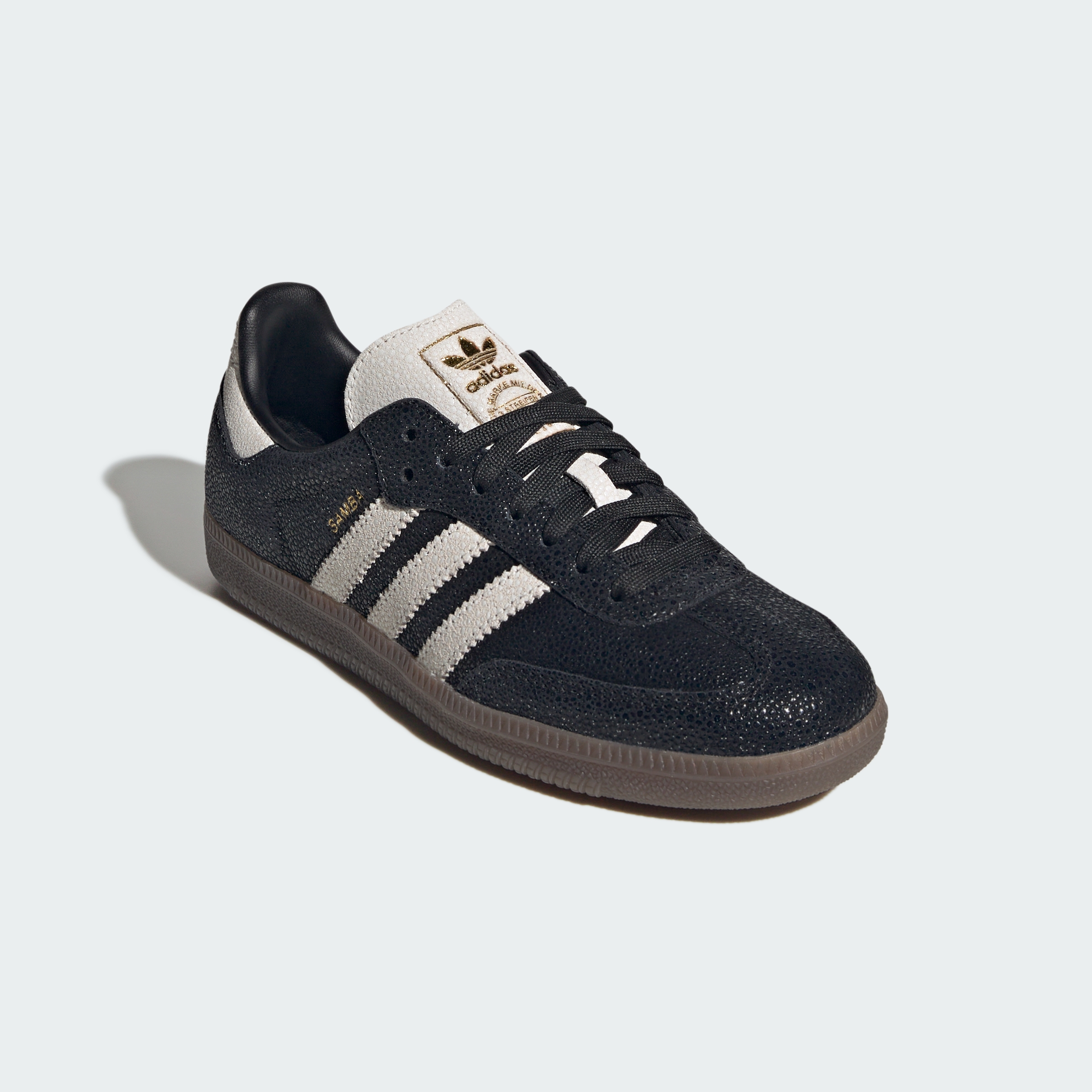 adidas SAMBA OG SHOES - Core Black / Cloud White / Gum (KJ7436) - View 5