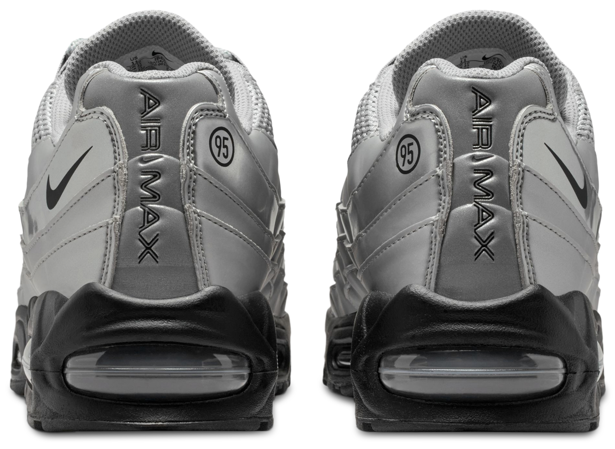 Nike Air Max 95 OG Dimension - Black/University Red/Metallic Silver - Image 3