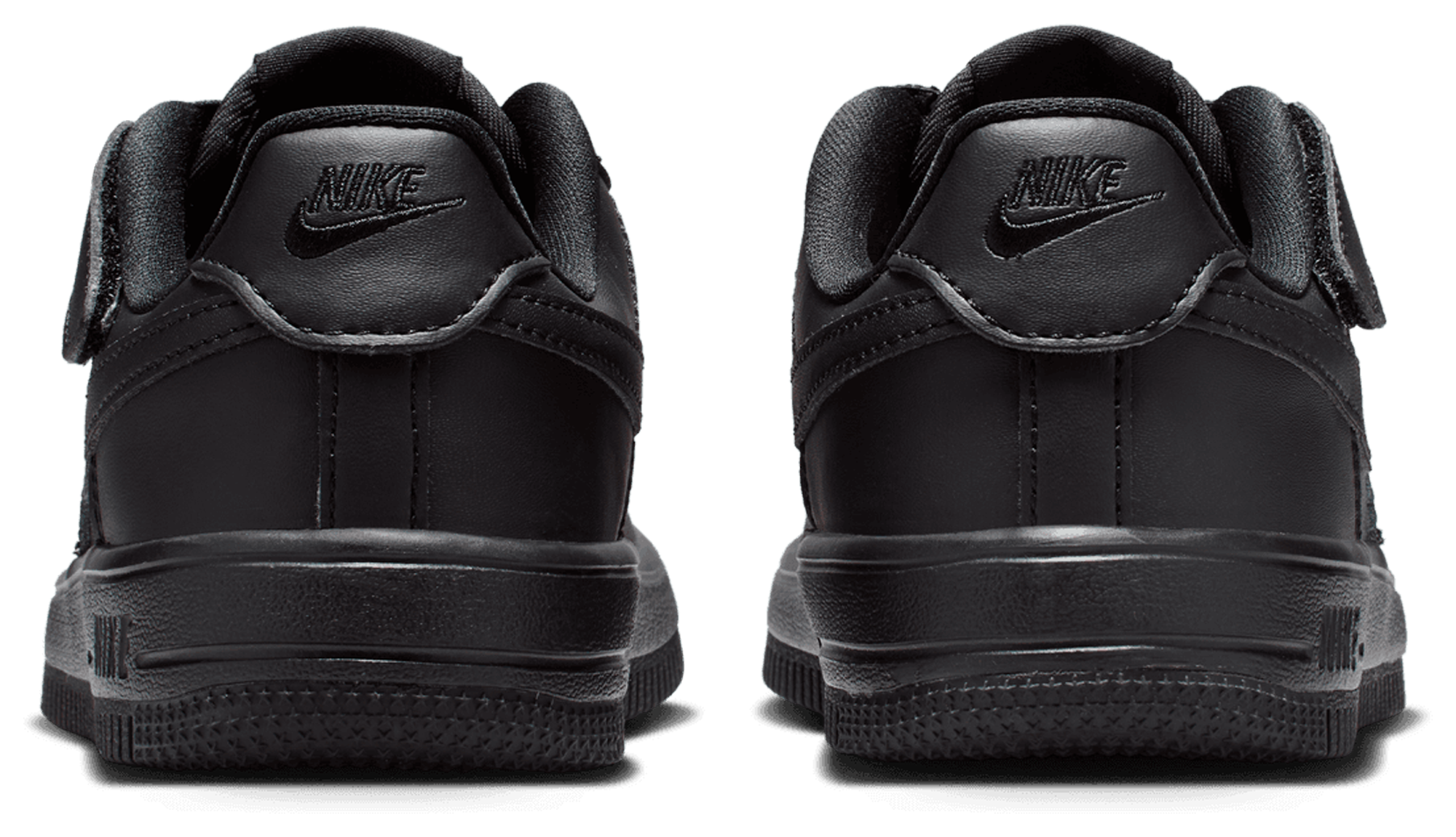 Nike Air Force 1 童款 - Black/Black - Image 3