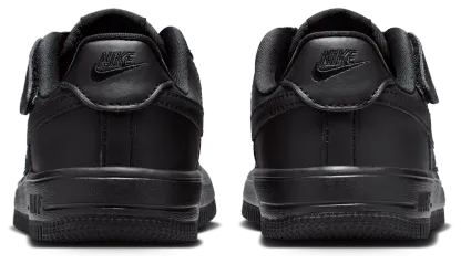 Nike Air Force 1 童款 - Black/Black - Image 3
