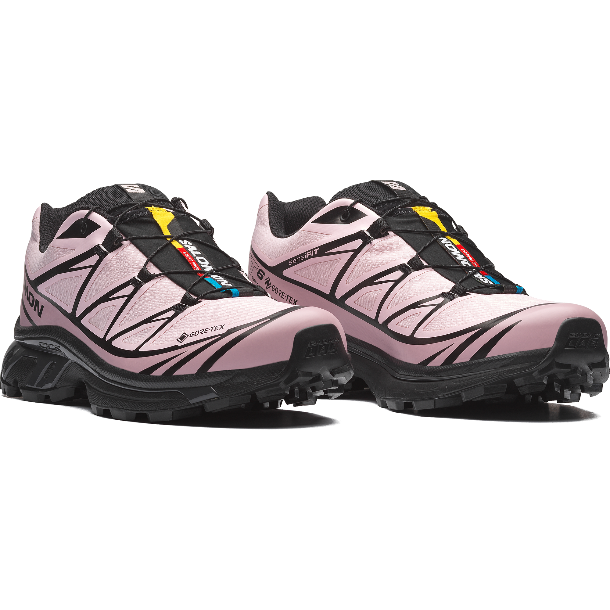 Salomon XT-6 GORE-TEX - Black / Icy Pink / Dawn Pink - View 5