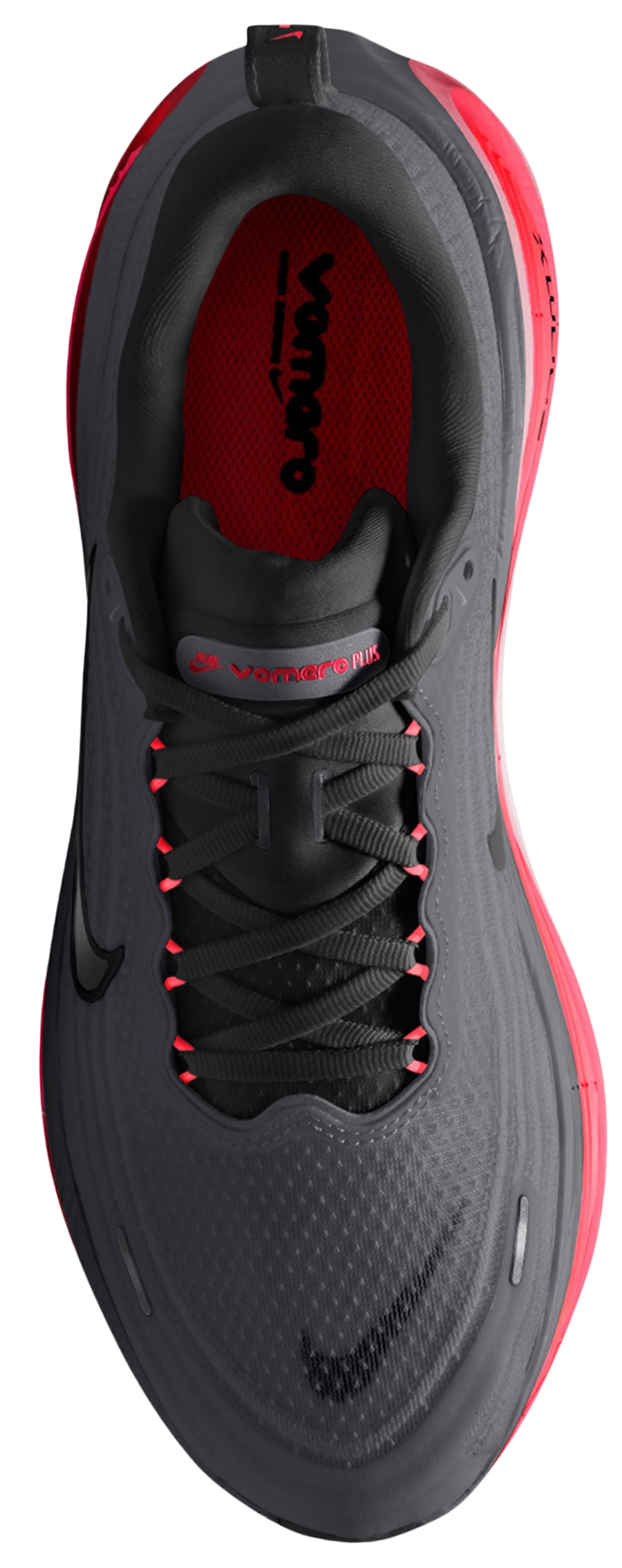 Nike Vomero Plus - Black/Gray/Red - Image 3