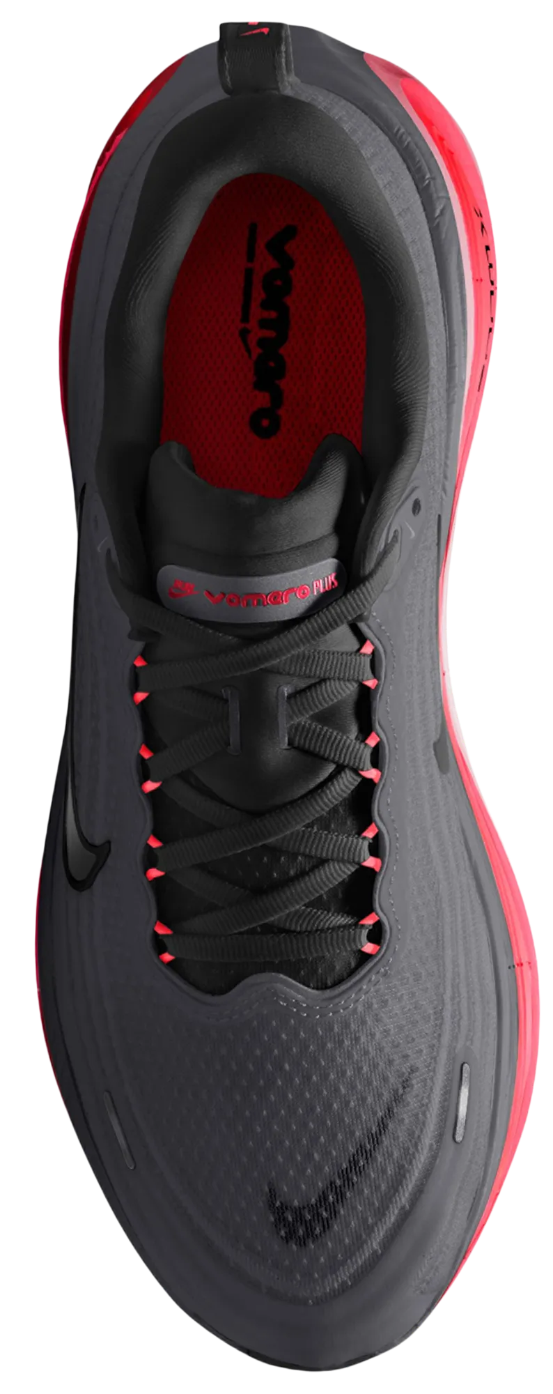 Nike Vomero Plus - Black/Gray/Red - Image 3