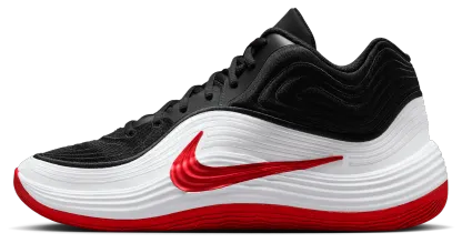 Nike Precision 8 Mid - Black/University Red/White - Image 2