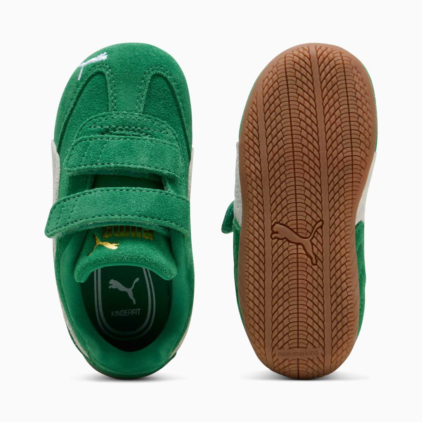 Speedcat OG Toddlers' Easy On Sneakers - Archive Green-PUMA White - 4