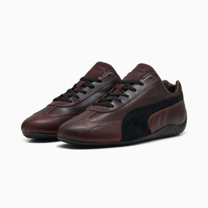 Speedcat Dressed Sneakers - Leather Brown-PUMA Black - 4