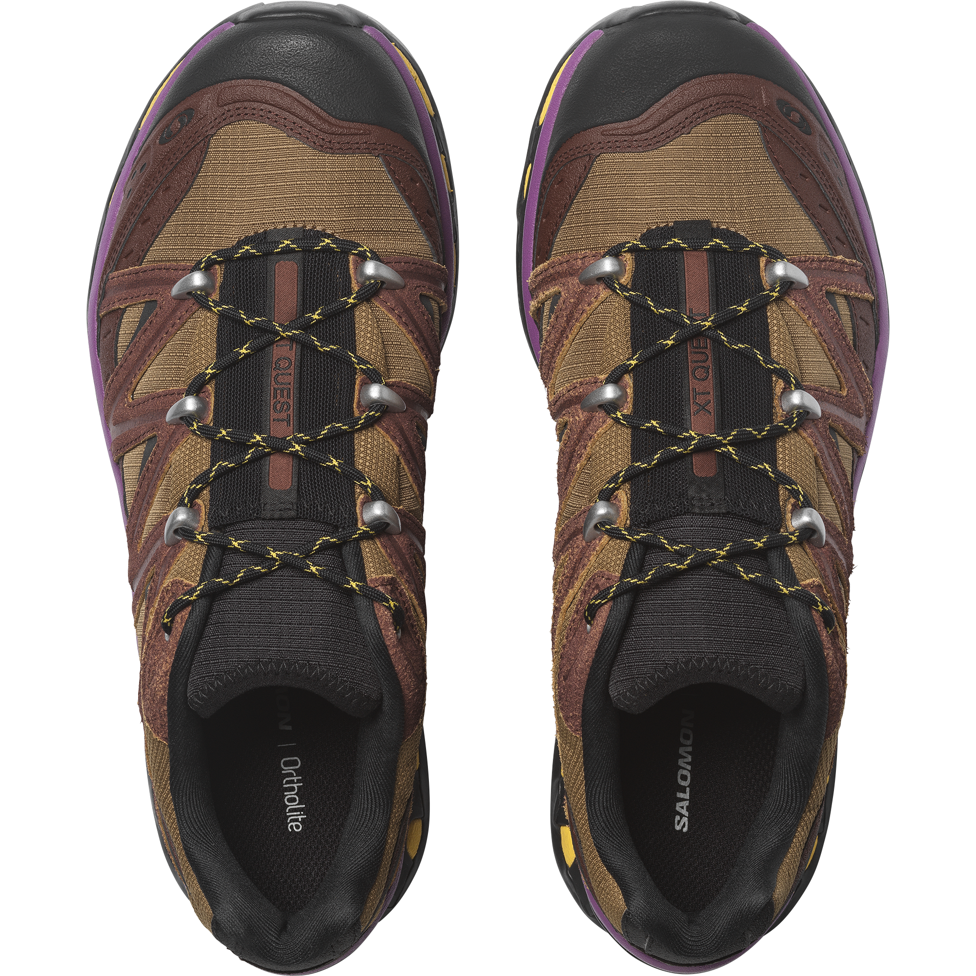 Salomon XT-QUEST EXPEDITION - Black / Bitter Chocolate / Concord Grape - View 4