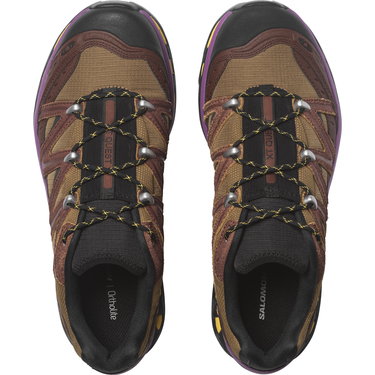Salomon XT-QUEST EXPEDITION - Black / Bitter Chocolate / Concord Grape - View 4