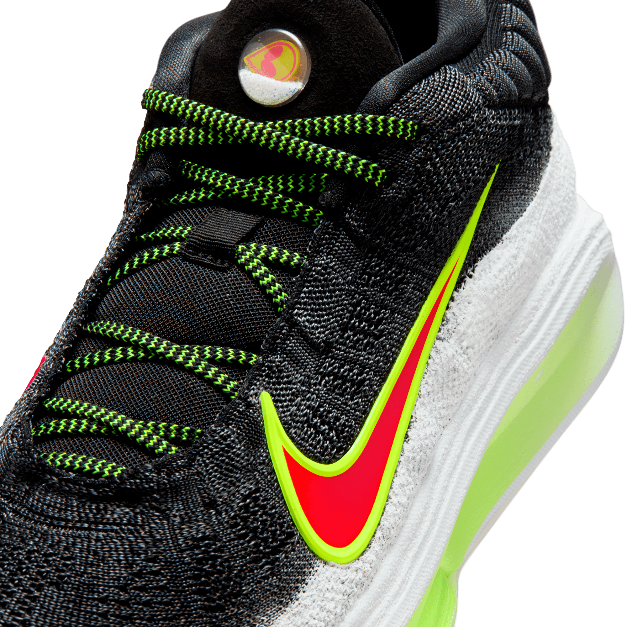 Nike G.T. Hustle 3 - Bright Crimson/Black/Volt - Image 7