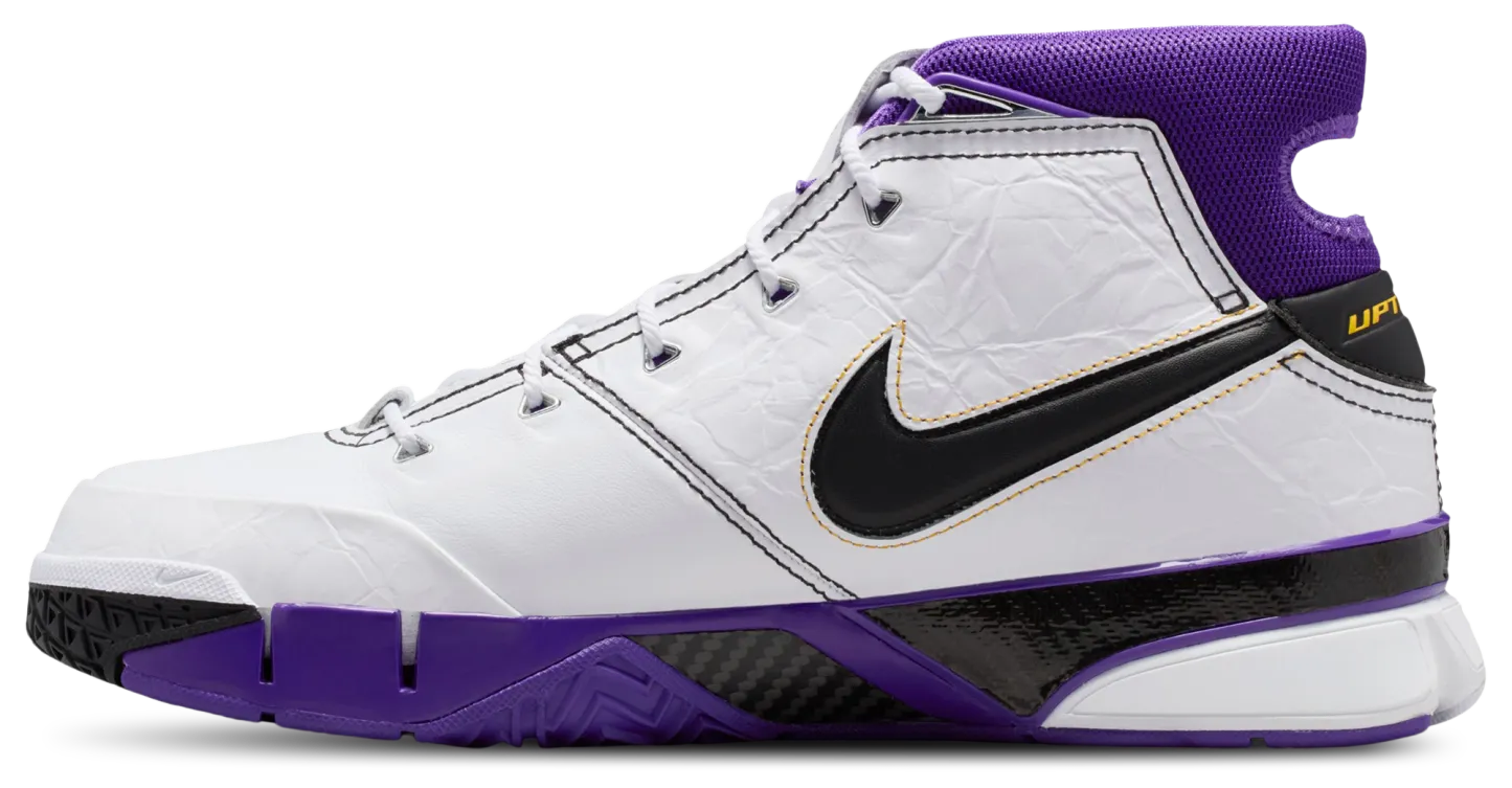 Nike Kobe 1 Protro - Black/Court Purple/White - Image 2