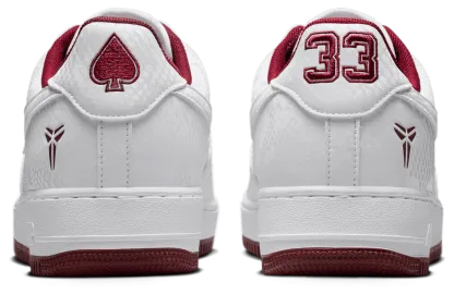 Nike Kobe Air Force 1 Low - Team Red/White - Image 3