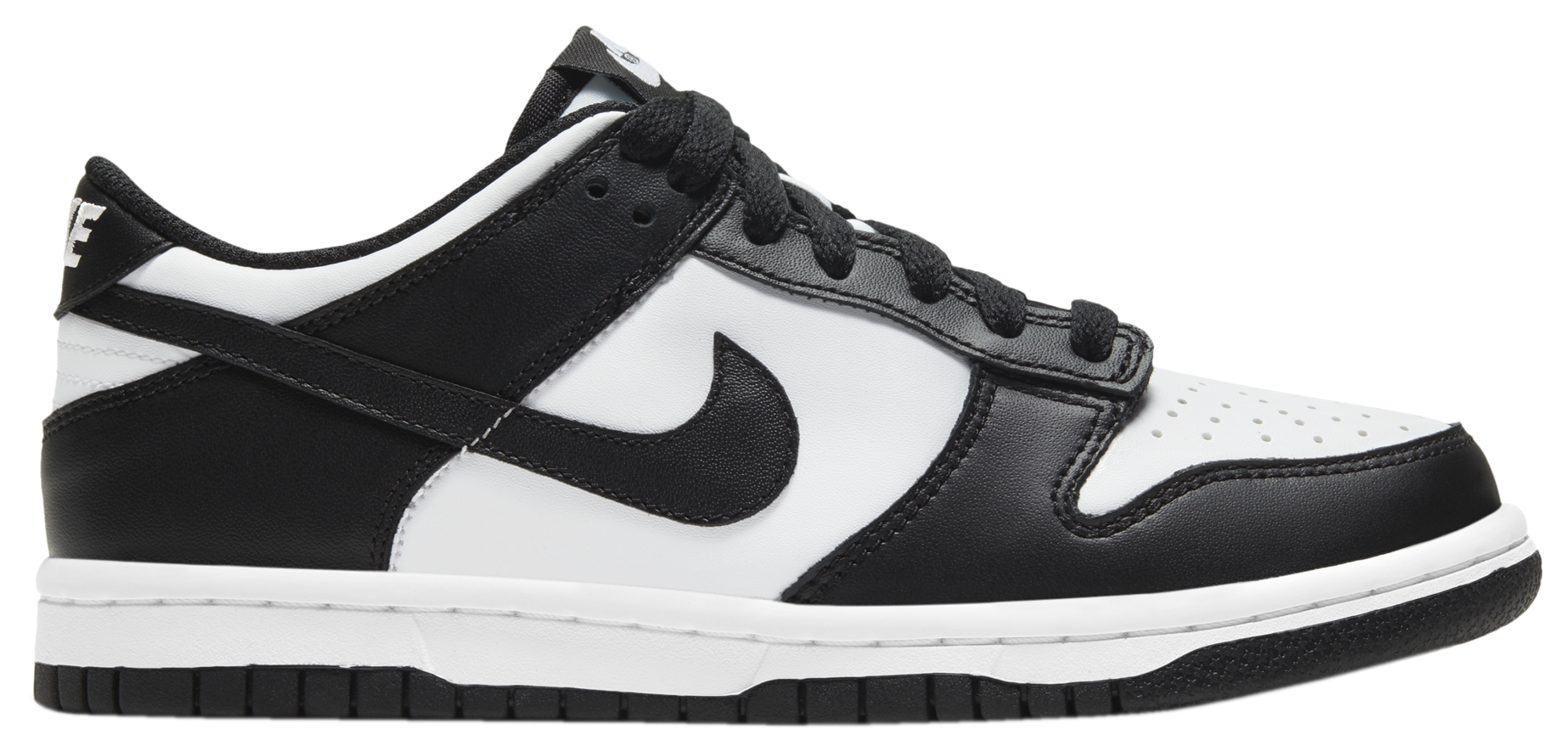 Nike Dunk Low - Kids - White/Black - Image 1