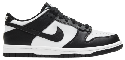 Nike Dunk Low - Kids - White/Black - Image 1