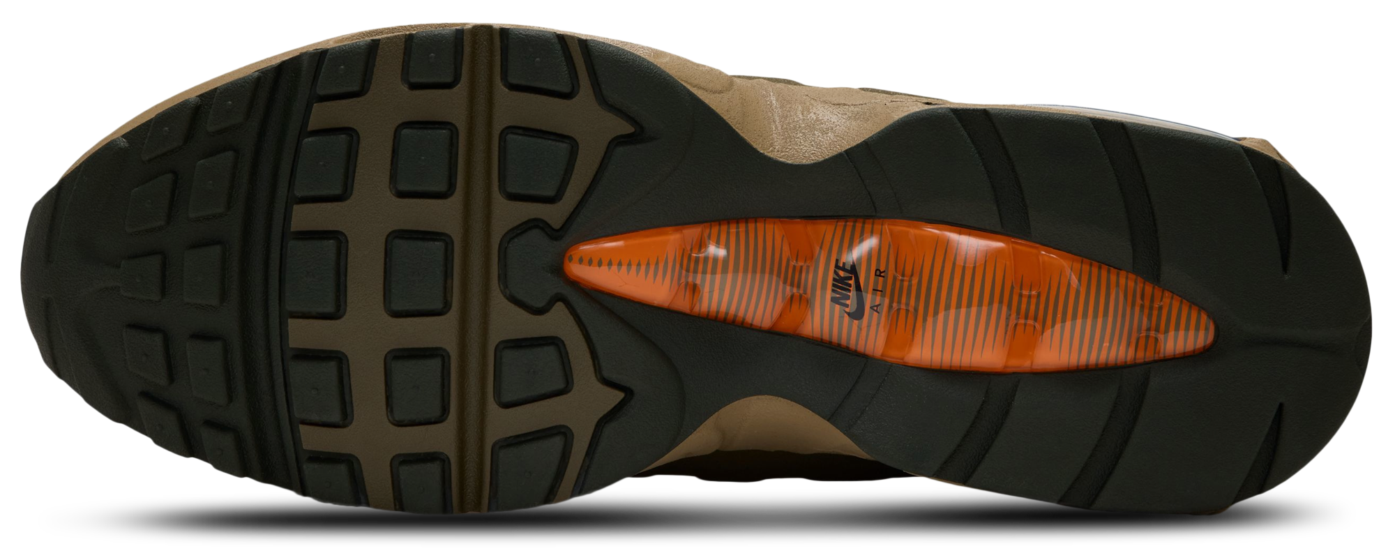 Nike Air Max 95 OG Big Bubble NA20 - Olive/Black/Orange - Image 5