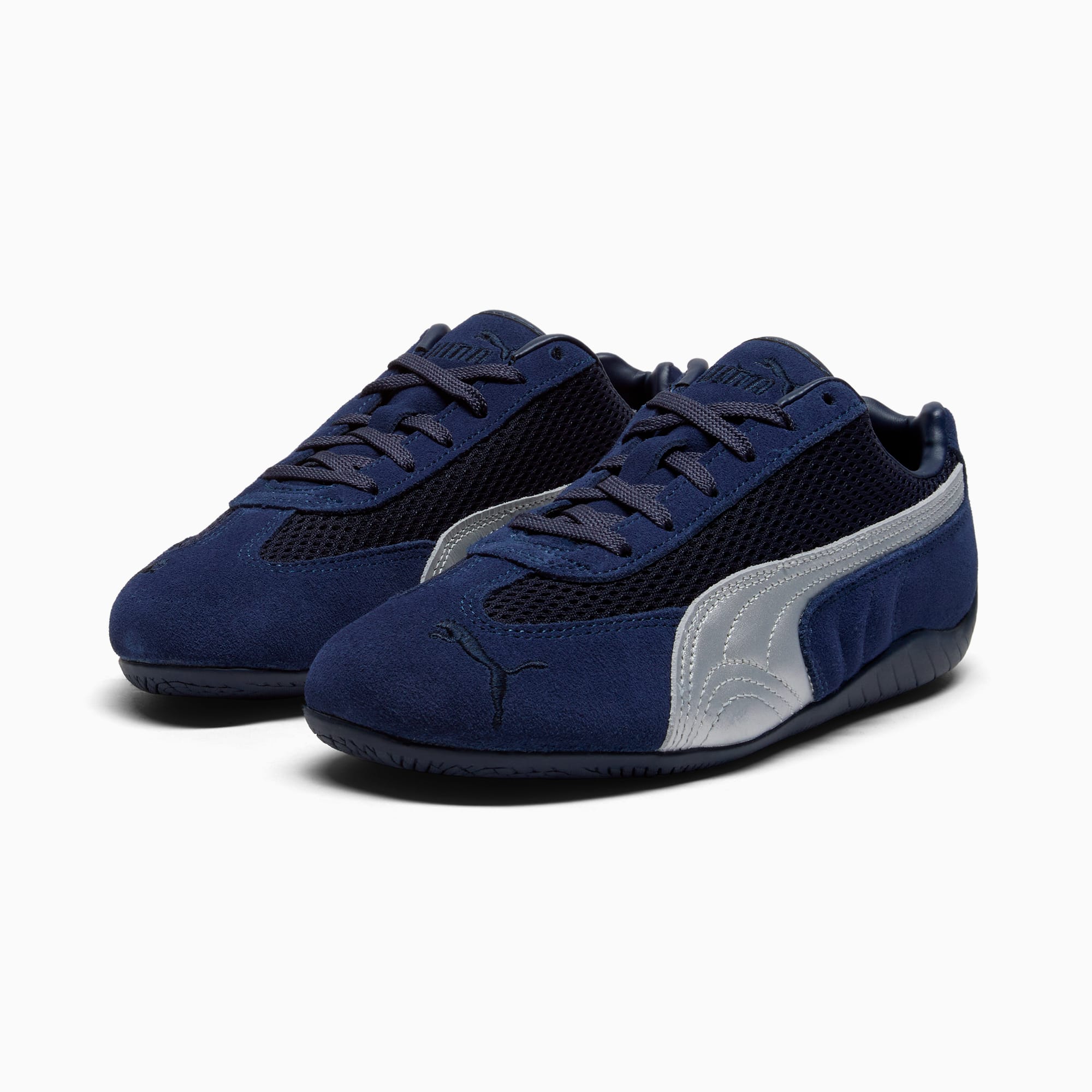 Speedcat Premium Women's Sneakers - PUMA Navy-Matte Silver - 4