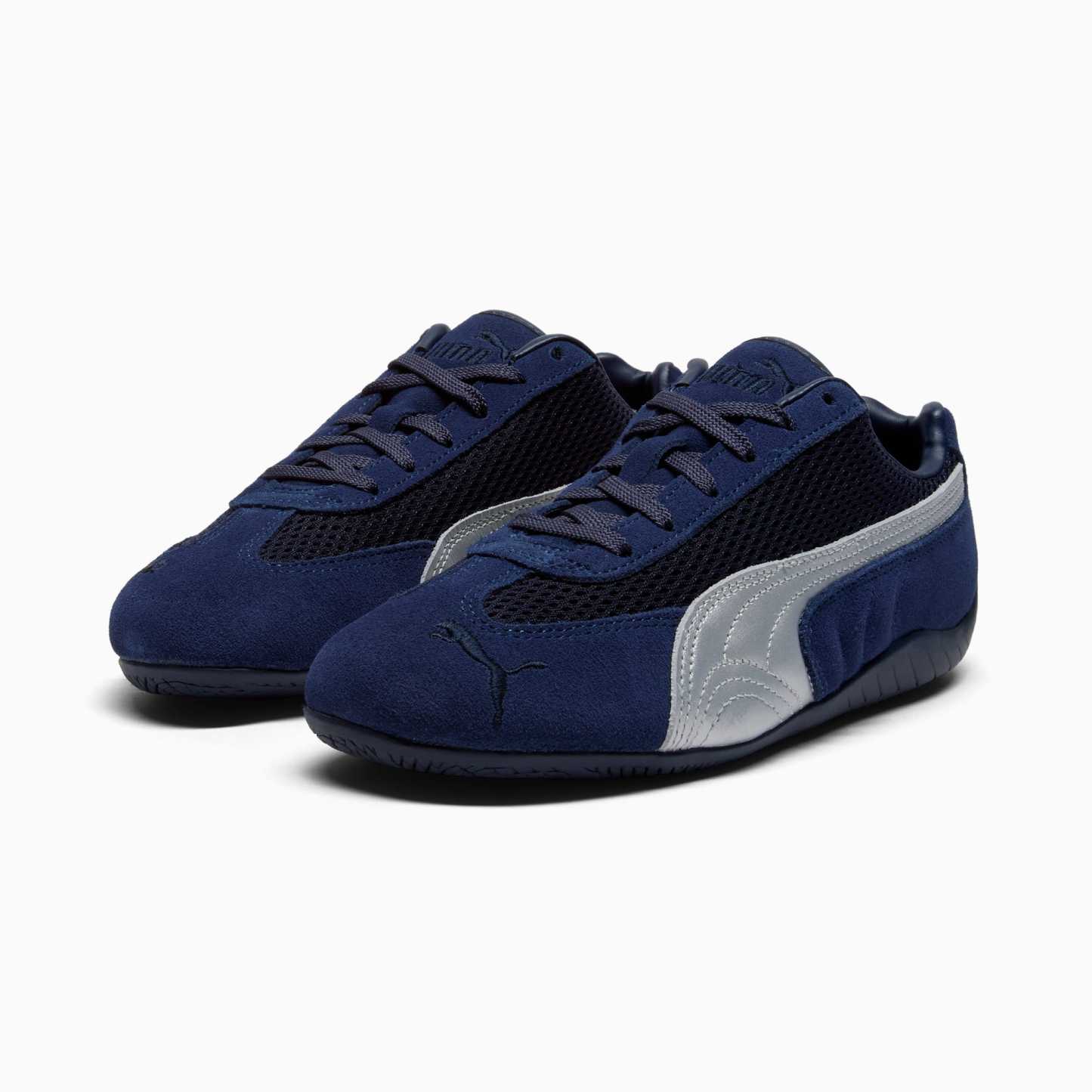 Speedcat Premium Women's Sneakers - PUMA Navy-Matte Silver - 4