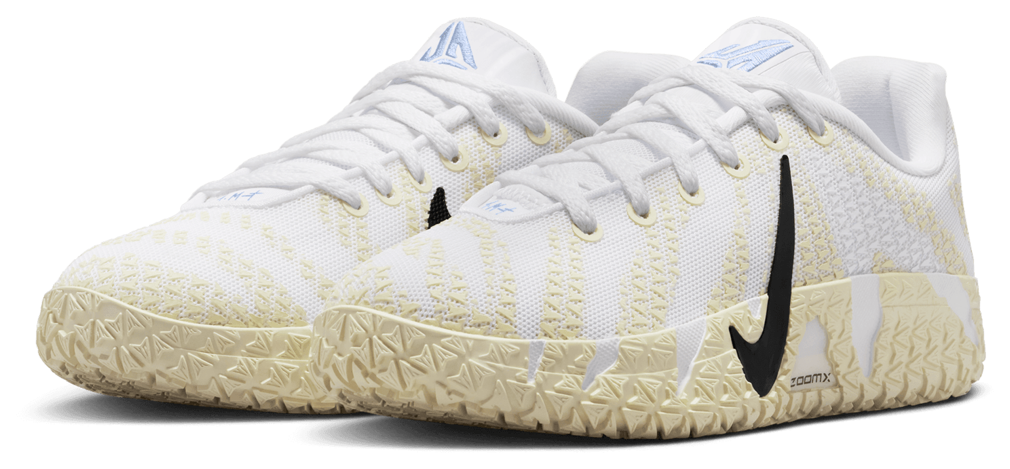 Nike Ja 3 童款 - Coconut Milk/White/Black - Image 6