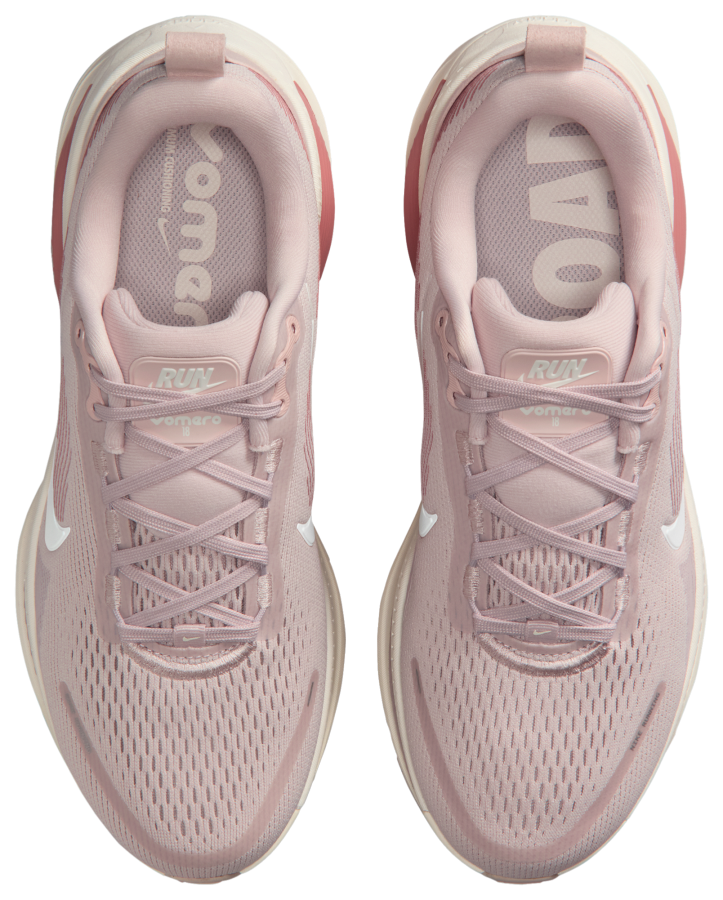 Nike Vomero 18 - Chalk/Silt Red/Red Stardust - Image 4