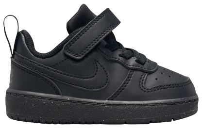 Nike Court Borough Low Recraft 童款 - Black/Black/Black - Image 1