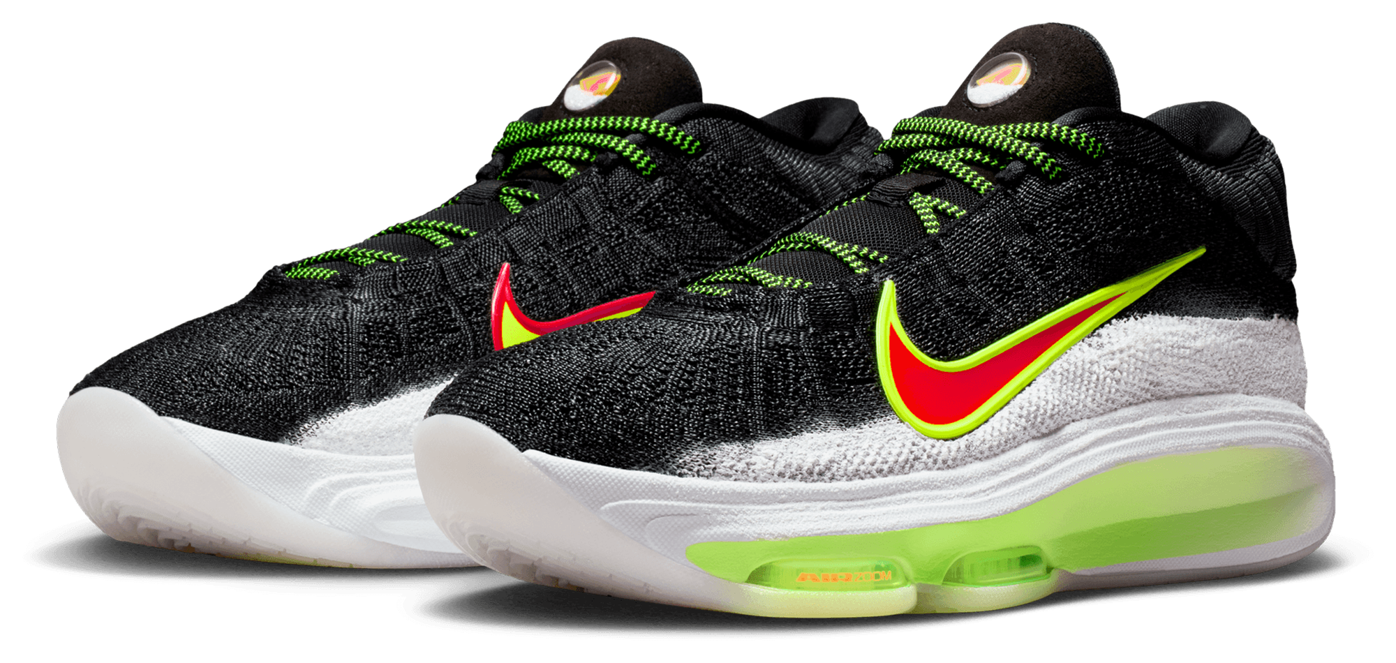 Nike G.T. Hustle 3 - Bright Crimson/Black/Volt - Image 6