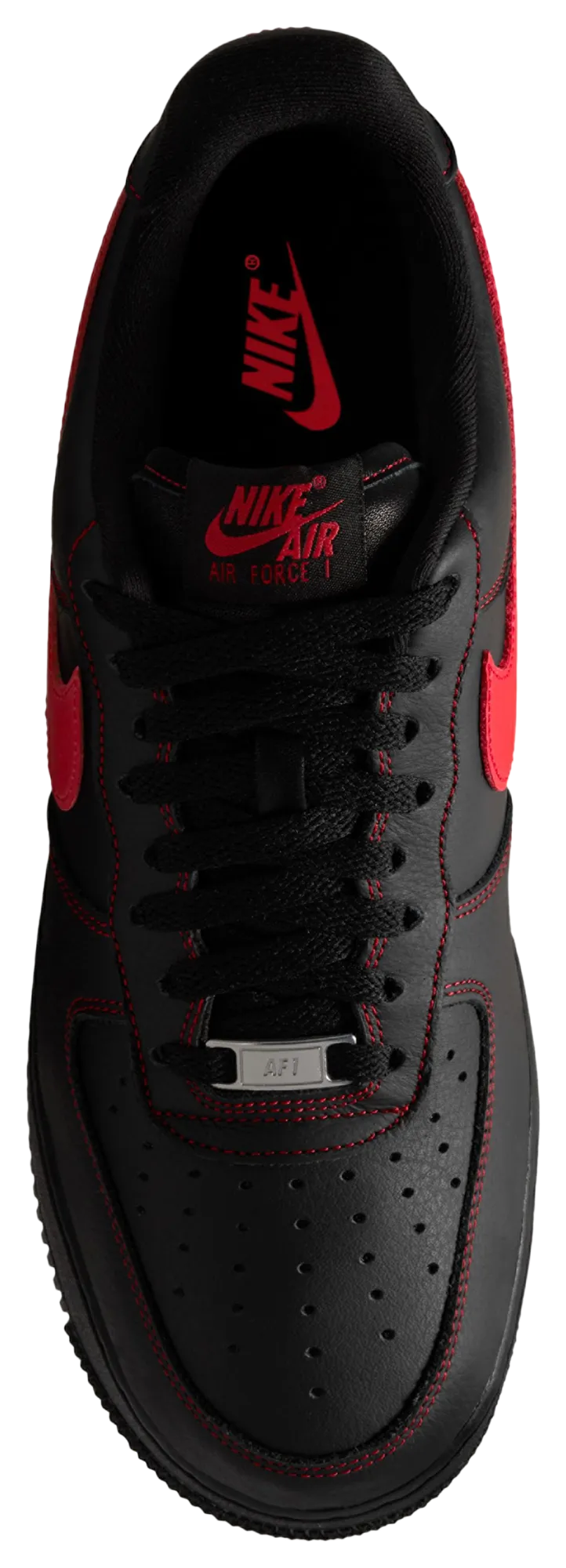 Nike Air Force 1 '07 LV8 - University Red/Black - Image 3