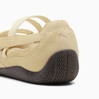 Speedcat Ballet Suede Women's Sneakers - Creamy Vanilla-Gum - 5